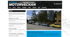 Desktop Screenshot of motorveckan.se